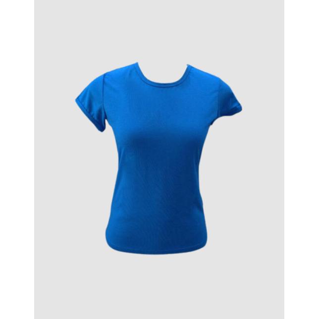 Bb 001 - Baby Look Malha Pv Manga Curta  ROYAL G BB 002