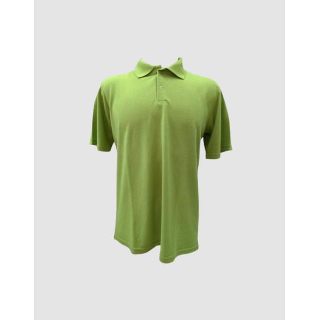 Cap 001 - Camisa Polo Pique Pv Manga Curta VERDE CLARO 129-E XGG TECELAGEM GAUCHA
