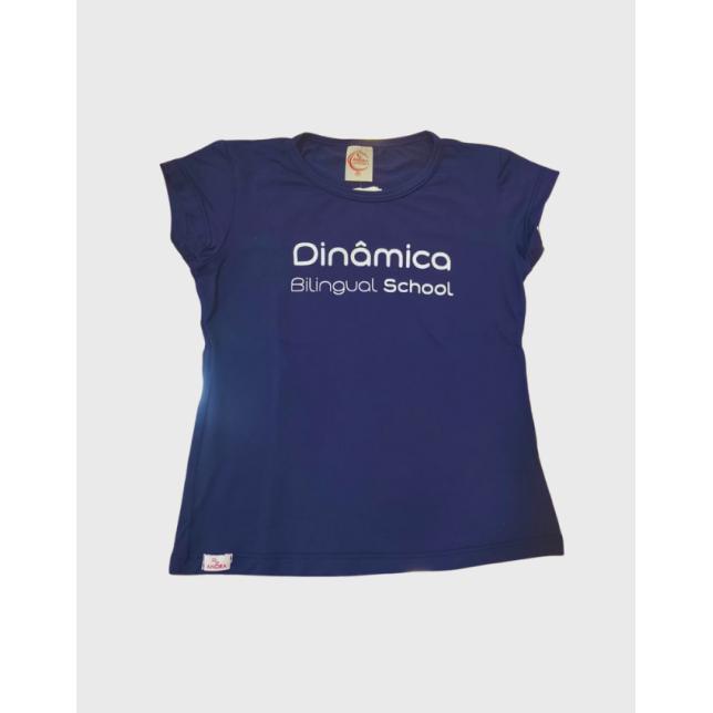 Baby Look Dry Fit Ultracool Uv+50 Din�mica - MARINHO AZ676 P INF 