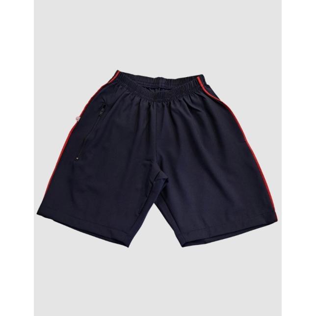 Bermuda Tactel C/Elastano C/F Vermelho  MARINHO M 