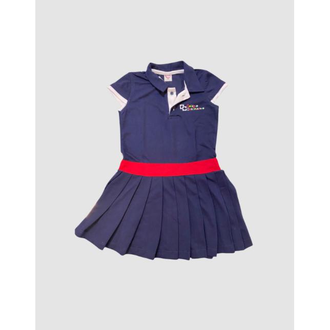 Vestido Polo Piquet Pv Col. Catarinense Infantil MARINHO 10-E 10 
