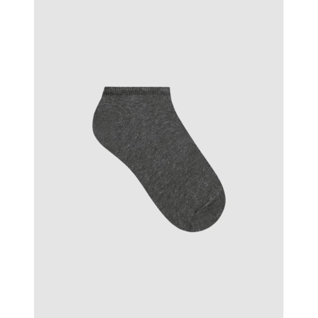 Meia Sapatilha Preto Mescla Selene PTO MESCLA 34-39 