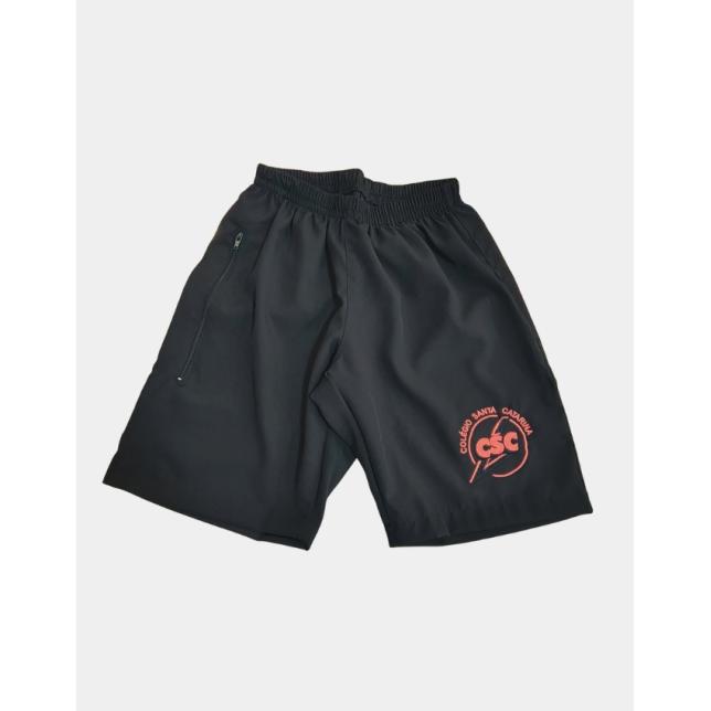 Bermuda Tactel Col. Santa Catarina -  PRETO GINF 