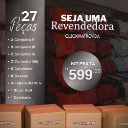 555-Kit Revendedora  Prata SORTIDO  