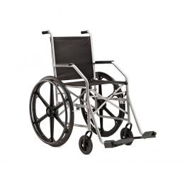 Cadeira De Rodas Aço Pi 1009 Nylon 40cm (Pneu Inflável) Ref. 8382 Jagua