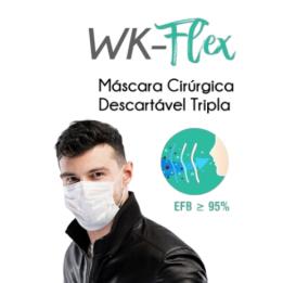 Máscara Elástica Descartável Cx/50 Workflex