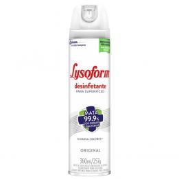 Lysoform Spray Bactericida Original 360ml Clinica Dos Pés