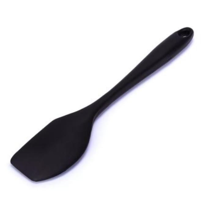 Espatula Arredondada Silicone Preto 5069   