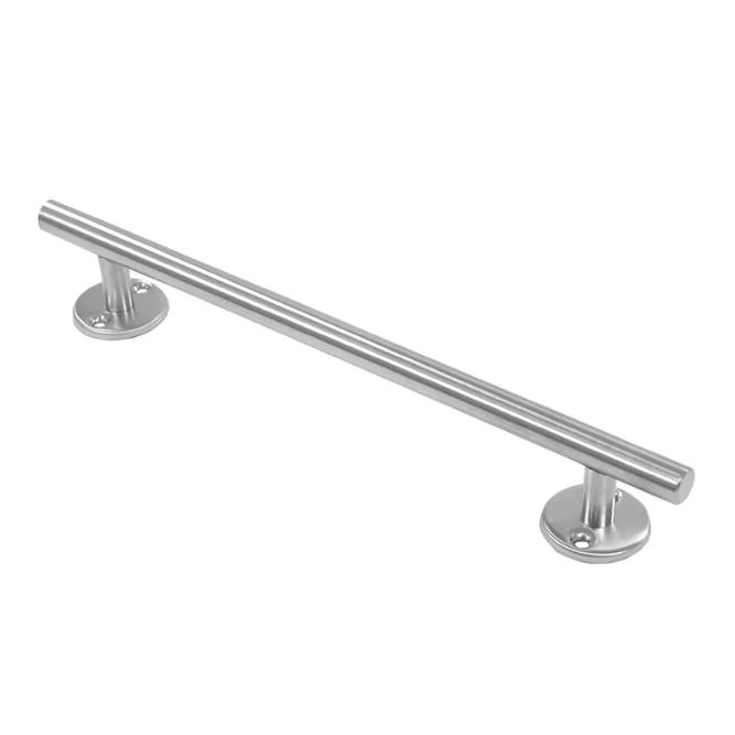 Puxador Porta Passagem Simples Ala Molise 192mm Inox Escovado   192mm 