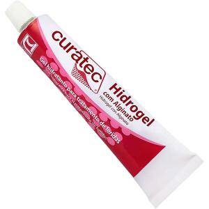 Curativo Hidrogel Com Alginato Curatec Para Feridas 85G 