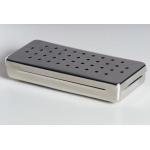 Estojo Inox Perfurado 18x8x3cm Fami - Foto 1