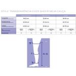 Meia De Compress�o Sigvaris 782a Meia Coxa Aberta 20-30mmhg Ever Sheer - Foto 3