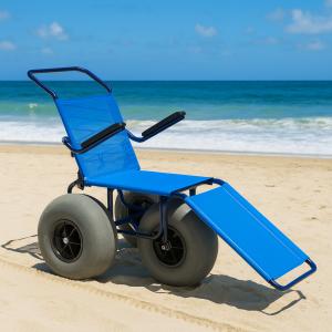 Cadeira De Rodas Anfbia Ipanema Para Praia E Piscina Dobrvel At 110kg Ortobras    CADEIRA IP
