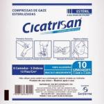 Cicatrisan Compressas Esterilizadas Com 10 Unidades - Foto 1