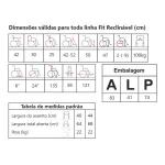 Cadeira De Rodas Fit Reclin�vel Em Aluminio Pneu Antifuro Jaguaribe At� 100kg - Foto 2