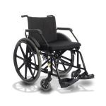 Cadeira De Rodas Poty 50 Preta Jaguaribe At� 120kg - Foto 1