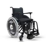 Cadeira De Rodas Agile Pneu Inflavel Aluminio Jaguaribe At� 120kg - Foto 1