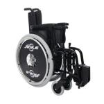 Cadeira De Rodas Agile Pneu Inflavel Aluminio Jaguaribe At� 120kg - Foto 2