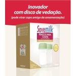 Frascos Para Coleta De Leite Materno Savemilk Com Duas Unidades - Foto 3