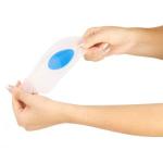 Calcanheira Siligel Ponto Azul 1002 Ortho Pauher - Foto 3