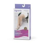 Meia De Compressao Meia Coxa Longa Sigvaris Ever Sheer Fechada 20-30mmhg - Foto 2