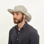 Chap�u Safari Masculino Uv Line Fpu50+ Aba Larga - Foto 3