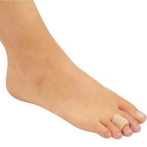 Anel Digital De Malha Com Almofada De Gel Para Calos Ortho Pauher G BEGE SG301