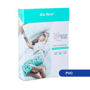 Capa Antiacaro Para Travesseiro Adulto Pvc Alergoshop