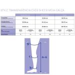 Meia Calca Sigvaris 782a Ever Sheer Aberta 20-30mmhg Feminina - Foto 2
