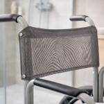 Cadeira De Banho Em Aco Pneu Macico Rg At� 100kg Jaguaribe - Foto 3