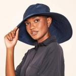 Chap�u Com Prote��o Solar Fpu50+ Beverly Hills Uv Line  Maxi Aba Feminino - Foto 1