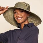 Chap�u Com Prote��o Solar Fpu50+ Beverly Hills Uv Line  Maxi Aba Feminino - Foto 1