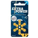 Pilha Aparelho Auditivo 10 A 6 Unidades Extra Power - Foto 1