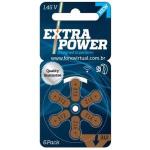 Pilha Aparelho Auditivo 312 A 6 Unidades Extra Power  - Foto 1