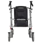 Andador Cadeira 4 Rodas Aluminio Assento/Cesto At� 135kg Mercur - Foto 5