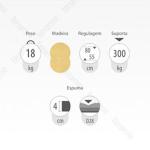 Maca Port�til Antares Spa Premium Legno Dobr�vel Tipo Maleta Com Regulagem De Altura - Foto 4