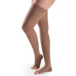 Meia De Compress�o Sigvaris 972 Basic Meia Coxa Longa Aberta 20-30mmhg - Foto 1