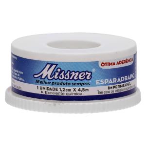 Esparadrapo Impermeavel Missner 1,2CMX4,5M BRANCO 