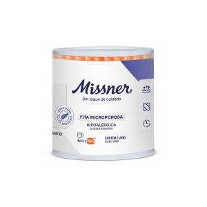 Fita Micropore Missner Hipoalrgica  5CMX10M BRANCO PA.0577