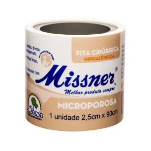 Fita Micropore Missner 2,5CMX90CM BEGE PA.0374