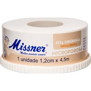 Fita Micropore Missner 1,2CMX4,5M BRANCO PA.0571