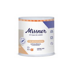 Fita Micropore Missner Hipoalrgica 2,5CMX10M BEGE 1945