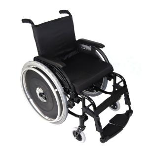 Cadeira Rodas K3 Pneu Inflavel Aluminio Ortobras 40 PRETO 