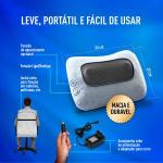 Encosto Massageador Shiatsu Pillow Com Adaptador Relaxmedic - Foto 8