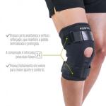 Joelheira Refor�ada Ajustavel Kestal - Foto 3