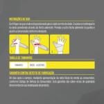 Munhequeira Com Tala Polegar Ajustavel Preto Kestal - Foto 5