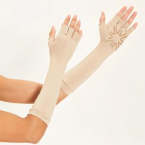 Luva Uv Longa Uv Line Com Proteo Solar Fpu50+ Alongada Para Mos E Antebraos