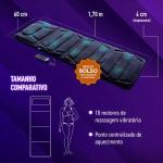 Esteira Massageadora Massage Mat 10 Motores Relaxmedic - Foto 5