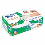 Luva Latex Sem Talco 100 Unidades Medix - Foto 1