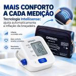 Aparelho De Press�o Digital Omron Hem-7122 De Bra�o Com Bra�adeira Universal - Foto 4